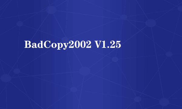 BadCopy2002 V1.25