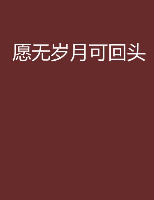 愿无岁月可回头（晋江小说）