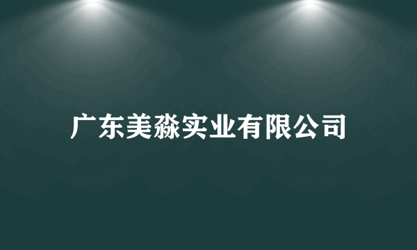 广东美淼实业有限公司