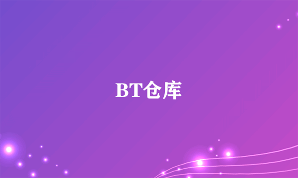 BT仓库