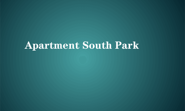 Apartment South Park