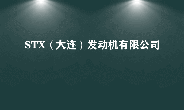 STX（大连）发动机有限公司