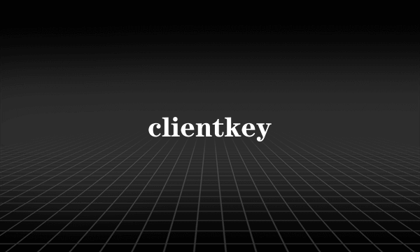 clientkey