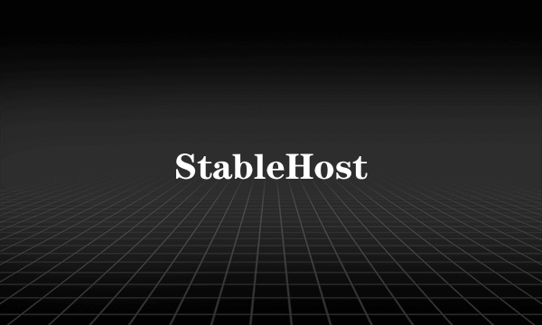 StableHost