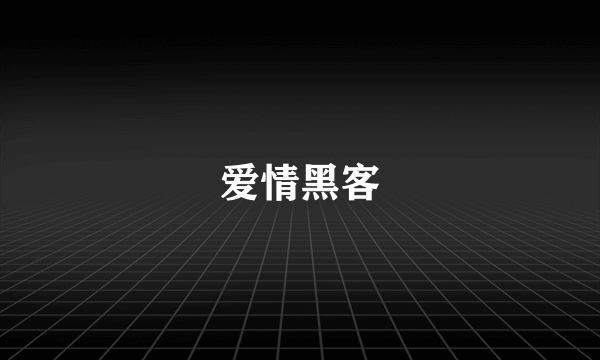 爱情黑客