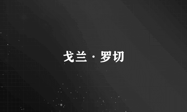 戈兰·罗切