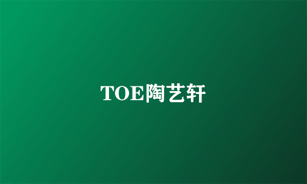 TOE陶艺轩