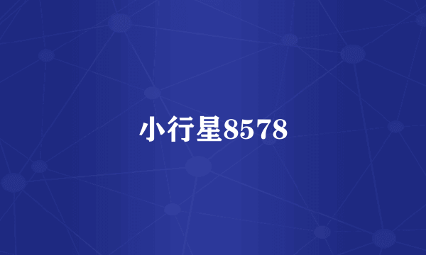 小行星8578