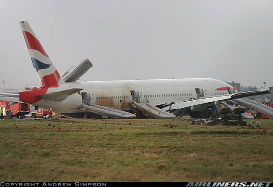 英国航空38号航班事故