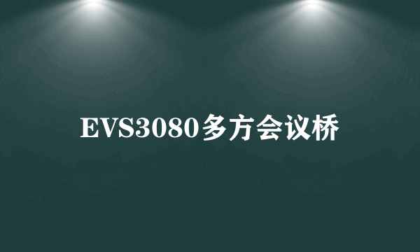 EVS3080多方会议桥