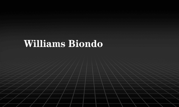 Williams Biondo