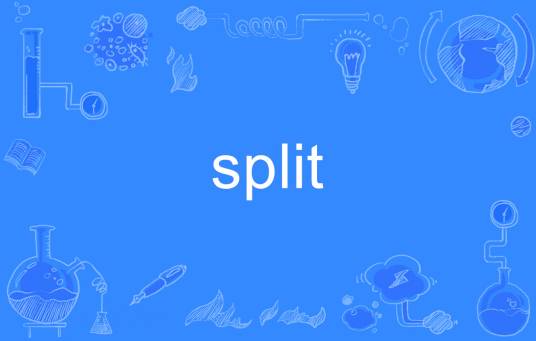 SPLIT（英语单词）