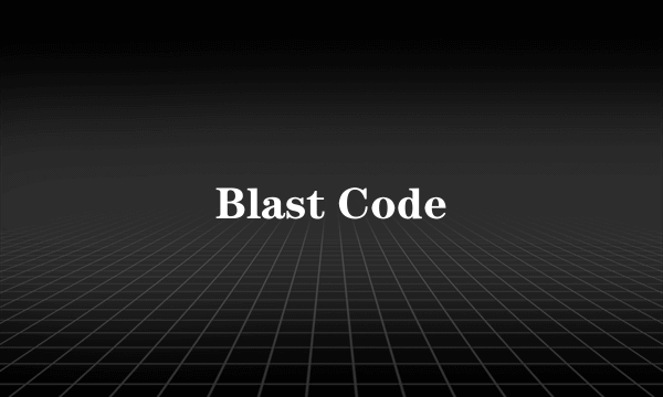 Blast Code