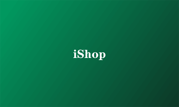 iShop