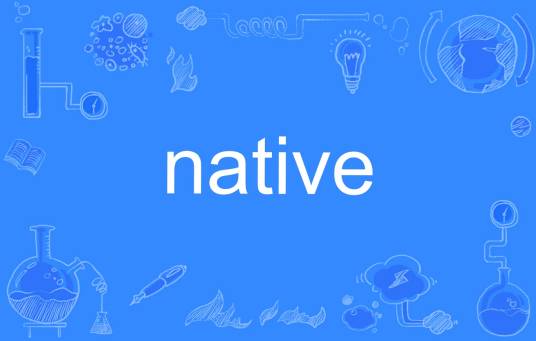 native（英文单词）