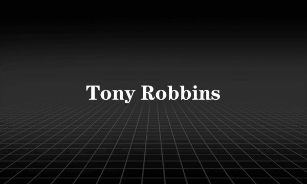 Tony Robbins