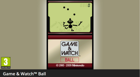 球（任天堂GAME&WATCH掌机游戏《球》）