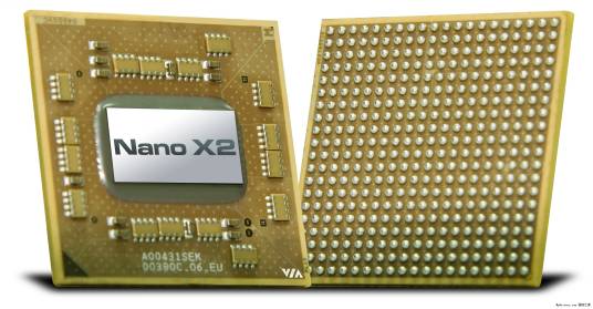 威盛 Nano™ X2 E 系列处理器