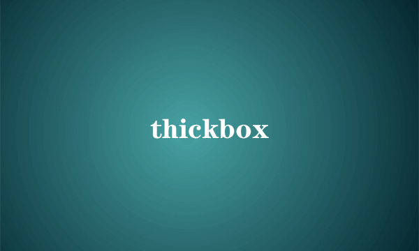 thickbox