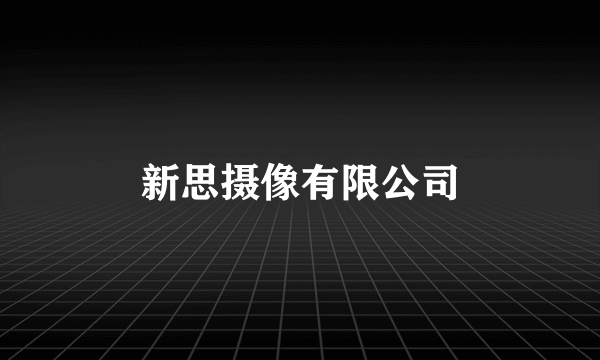 新思摄像有限公司