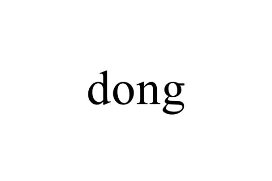 dong（汉语拼音）