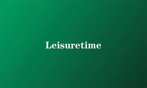 Leisuretime