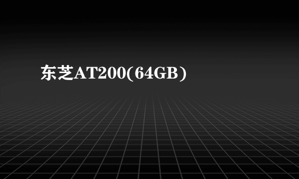 东芝AT200(64GB)