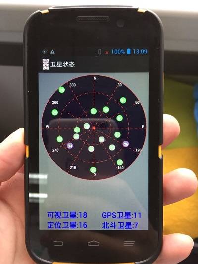 1米级定位北斗手机