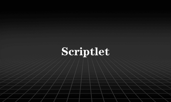 Scriptlet