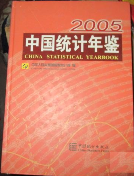 中国统计年鉴（2005年中国统计出版社出版的图书）