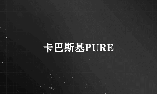 卡巴斯基PURE