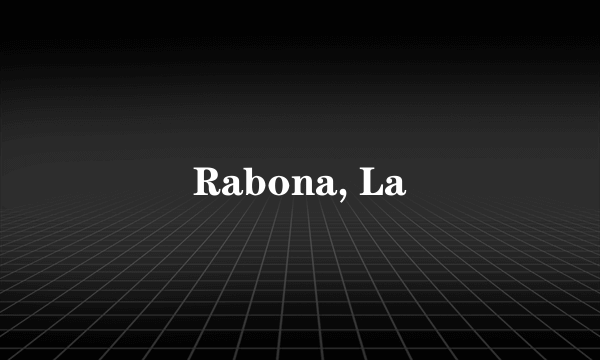 Rabona, La