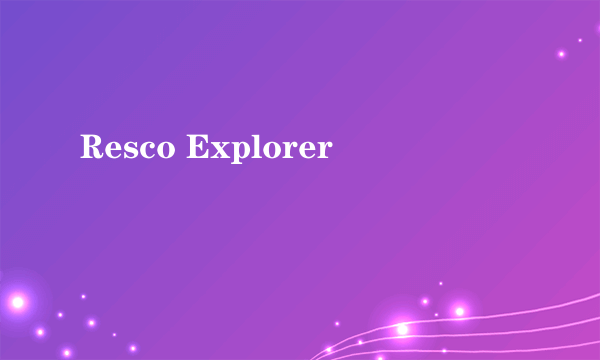 Resco Explorer