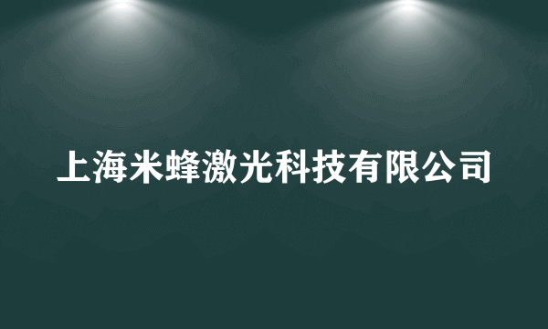 上海米蜂激光科技有限公司