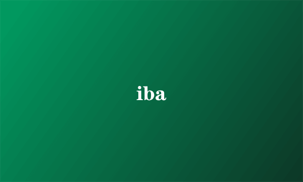 iba