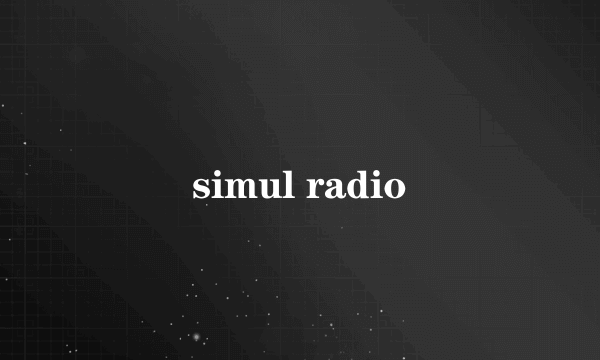 simul radio