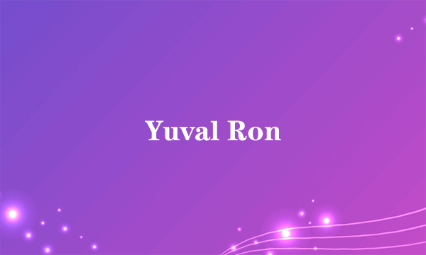 Yuval Ron