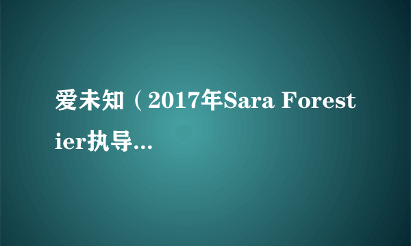 爱未知（2017年Sara Forestier执导的电影）