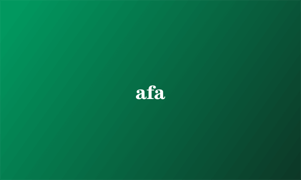 afa