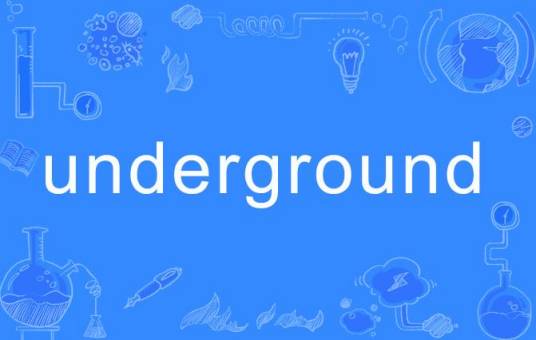 Underground（英文单词）