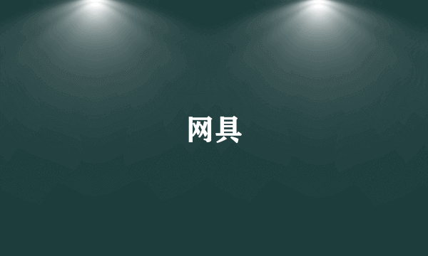 网具