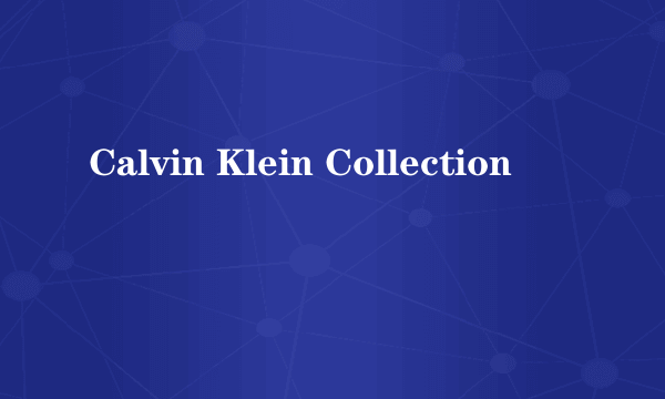 Calvin Klein Collection