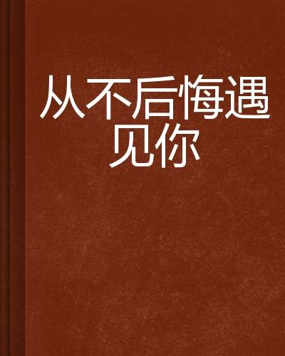 从不后悔遇见你