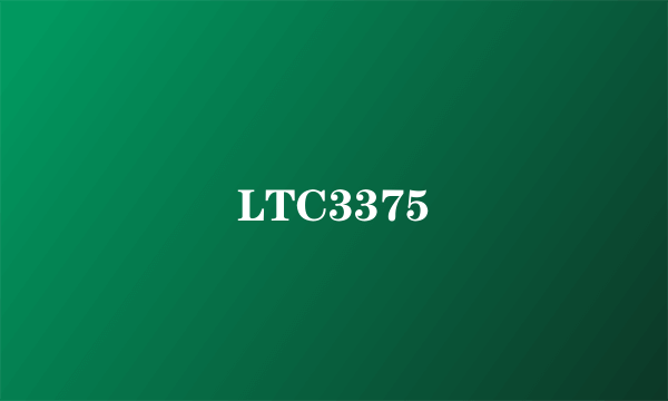 LTC3375