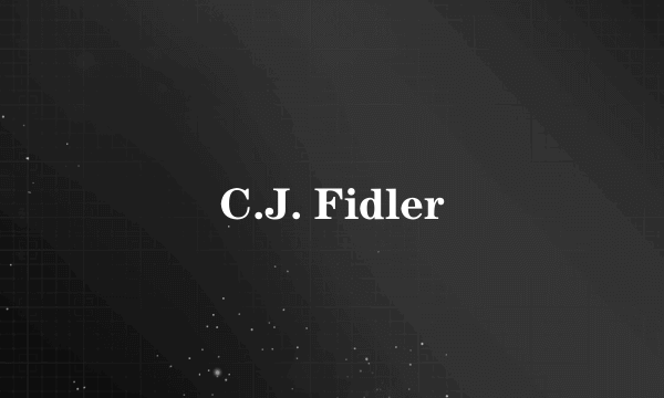 C.J. Fidler