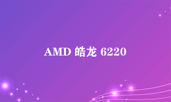 AMD 皓龙 6220