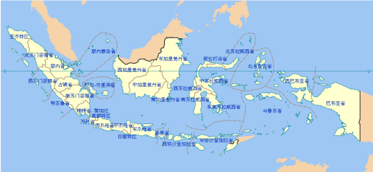 印度尼西亚行政区划