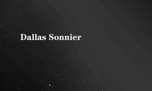 Dallas Sonnier