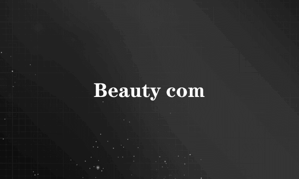 Beauty com