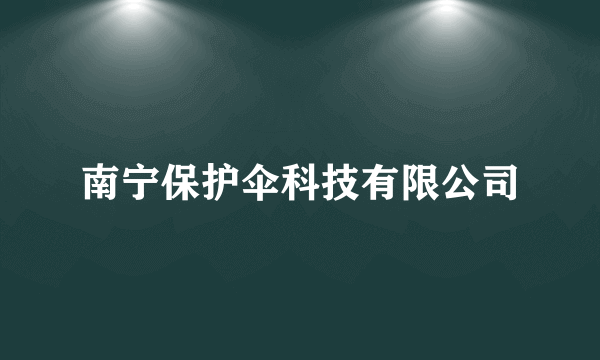 南宁保护伞科技有限公司